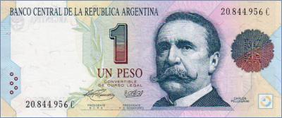 Аргентина 1 песо  1993 Pick# 339b