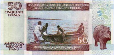 Бурунди 50 франков  2006 Pick# 36f