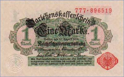 Германия 1 марка  1914 Pick# 50