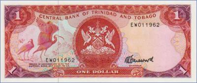 Тринидад и Тобаго 1 доллар  1985 Pick# 36c