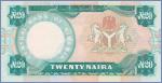 Нигерия 20 найр  (1984-2000) Pick# 26e