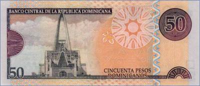 Доминиканская Республика 50 песо  2012 Pick# New