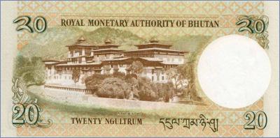 Бутан 20 нгултрумов  2006 Pick# 30a