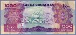 Сомалиленд 1000 шиллингов   2011 Pick# 20a