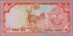 Непал 20 рупий  1988 Pick# 38b