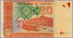 Пакистан 20 рупий  2013 Pick# 55g