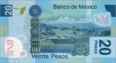 Мексика 20 песо  2010.05.03 Pick# 122n