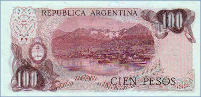 Аргентина 100 песо   1976-78 Pick# 302b