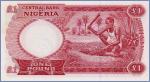 Нигерия 1 фунт  ND (1967) Pick# 8