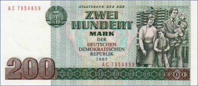 ГДР 200 марок  1985 Pick# 32