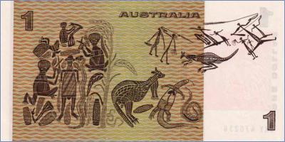 Австралия 1 доллар  ND(1974-83) Pick# 42d