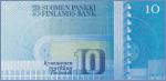 Финляндия 10 марок  1986 Pick# 113