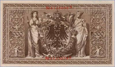 Германия 1000 марок  1914 Pick# 44b