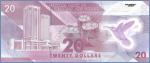 Тринидад и Тобаго 20 долларов  2020 Pick# New