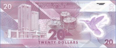 Тринидад и Тобаго 20 долларов  2020 Pick# New
