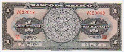 Мексика 1 песо  1970 Pick# 59l