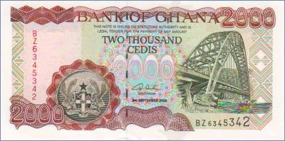 Гана 2000 седи  2002 Pick# 33g