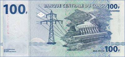 Конго 100 франков  2000 Pick# 92A
