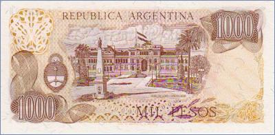 Аргентина 1000 песо  1976-83 Pick# 304b