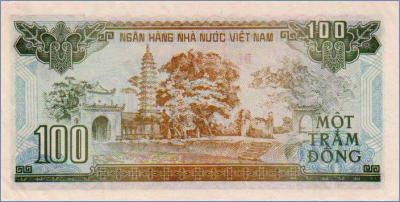 Вьетнам 100 донгов  1991 Pick# 105a