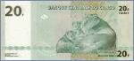 Конго 20 франков   2003 Pick# 94A