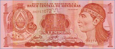 Гондурас 1 лемпира  2006.07.13 Pick# 84e