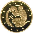 Монета. Украина. 2 гривны. «Водолей» (2007)