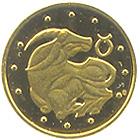 Монета. Украина. 2 гривны. «Телец» (2006)