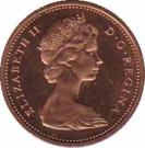  Канада  1 цент 1968 [KM# 59.1] 
