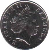  Бермудские острова  25 центов 2008 [KM# 110] 