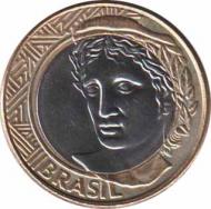  Бразилия  1 реал 2008 [KM# 652a] 