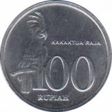  Индонезия  100 рупий 1999 [KM# 61] 