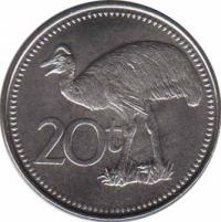  Папуа-Новая Гвинея  20 тойя 2005 [KM# 5a] 