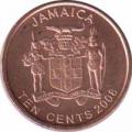  Ямайка  10 центов 2008 [KM# 146.2] 
