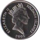  Соломоновы Острова  5 центов 2005 [KM# 26a] 