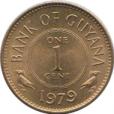  Гайана  1 цент 1979 [KM# 31] 