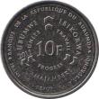  Бурунди  10 франков 2011 [KM# New] 