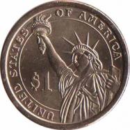  США  1 доллар 2011 [KM# 499] Эндрю Джонсон