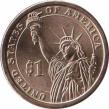  США  1 доллар 2011 [KM# 502] Джеймс Гарфилд