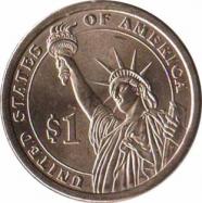  США  1 доллар 2012 [KM# 525] Гровер Кливленд