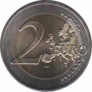  Словакия  2 евро 2011 [KM# 114] 20 лет формирования Вишеградской группы. 