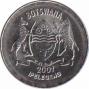  Ботсвана  50 тхебе 2001 [KM# 29] 
