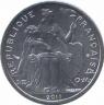  Новая Каледония  1 франк 2011 [KM# 10] 