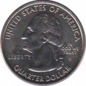  США  25 центов 2007.01.29 [KM# 396] Штат Монтана