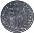  Новая Каледония  2 франка 2011 [KM# 14] 