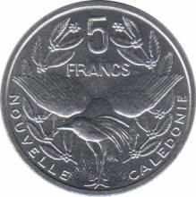  Новая Каледония  5 франков 2010 [KM# 16] 