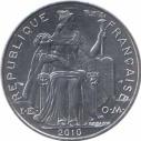  Новая Каледония  5 франков 2010 [KM# 16] 