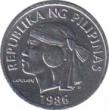  Филиппины  1 сентимо 1986 [KM# 238] 