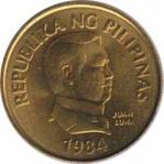  Филиппины  25 сентимо 1984 [KM# 241.1] 