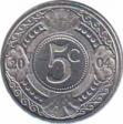  Нидерландские Антильские острова  5 центов 2004 [KM# 33] 